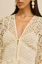 ROSALIND DRESS - OFF WHITE