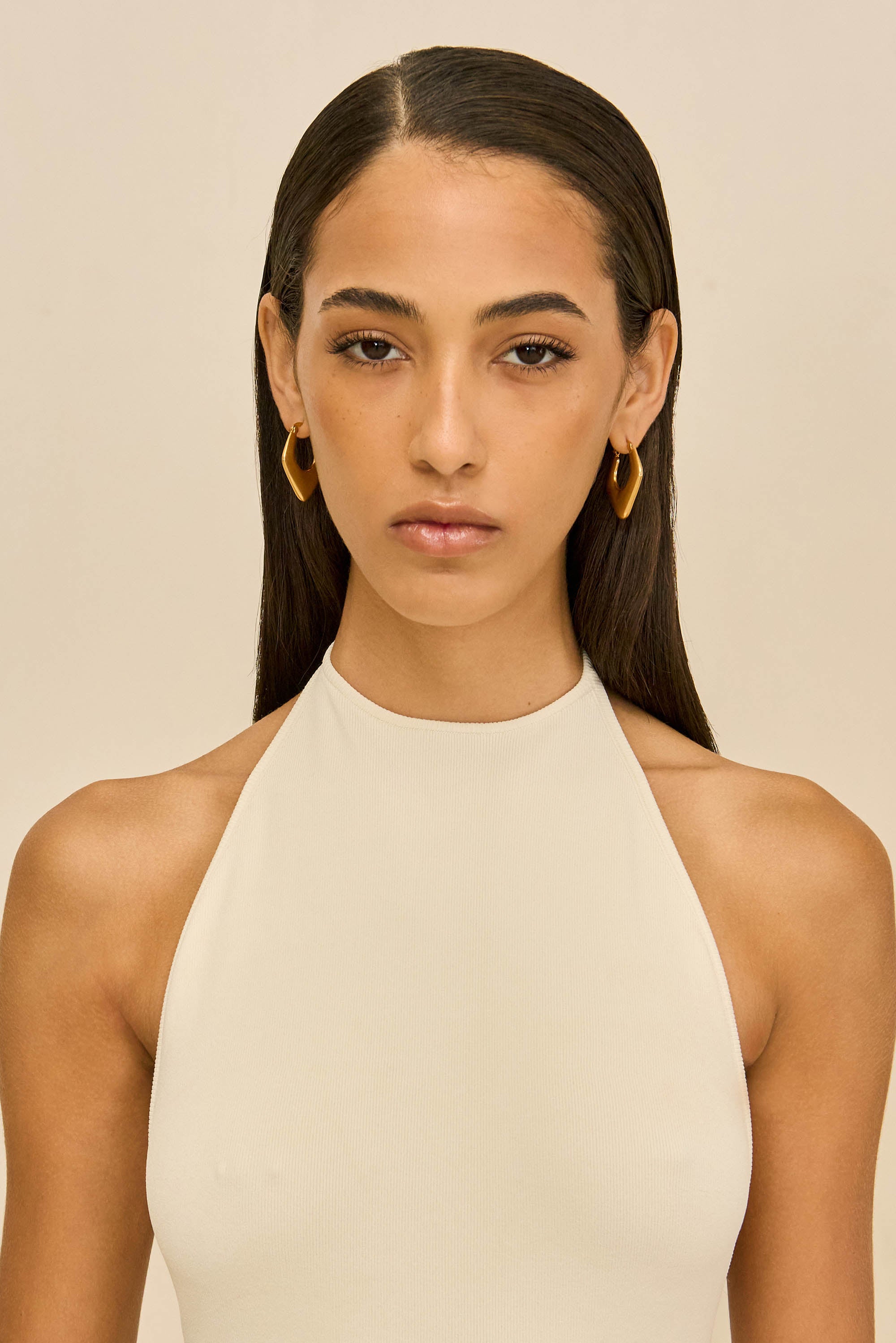 LEILA EARRING - ANTIQUE BRASS