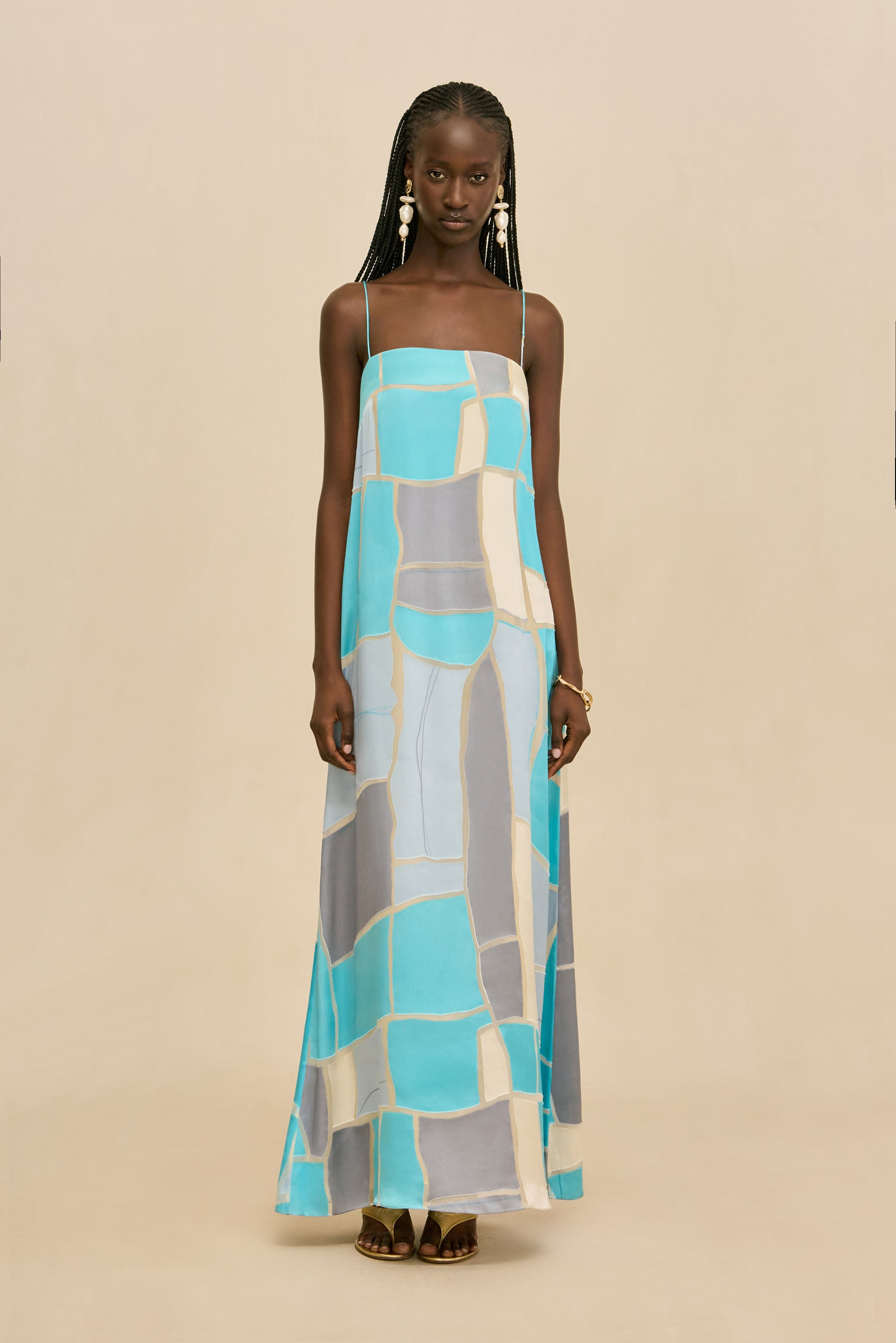 MAXELLA DRESS - COASTAL