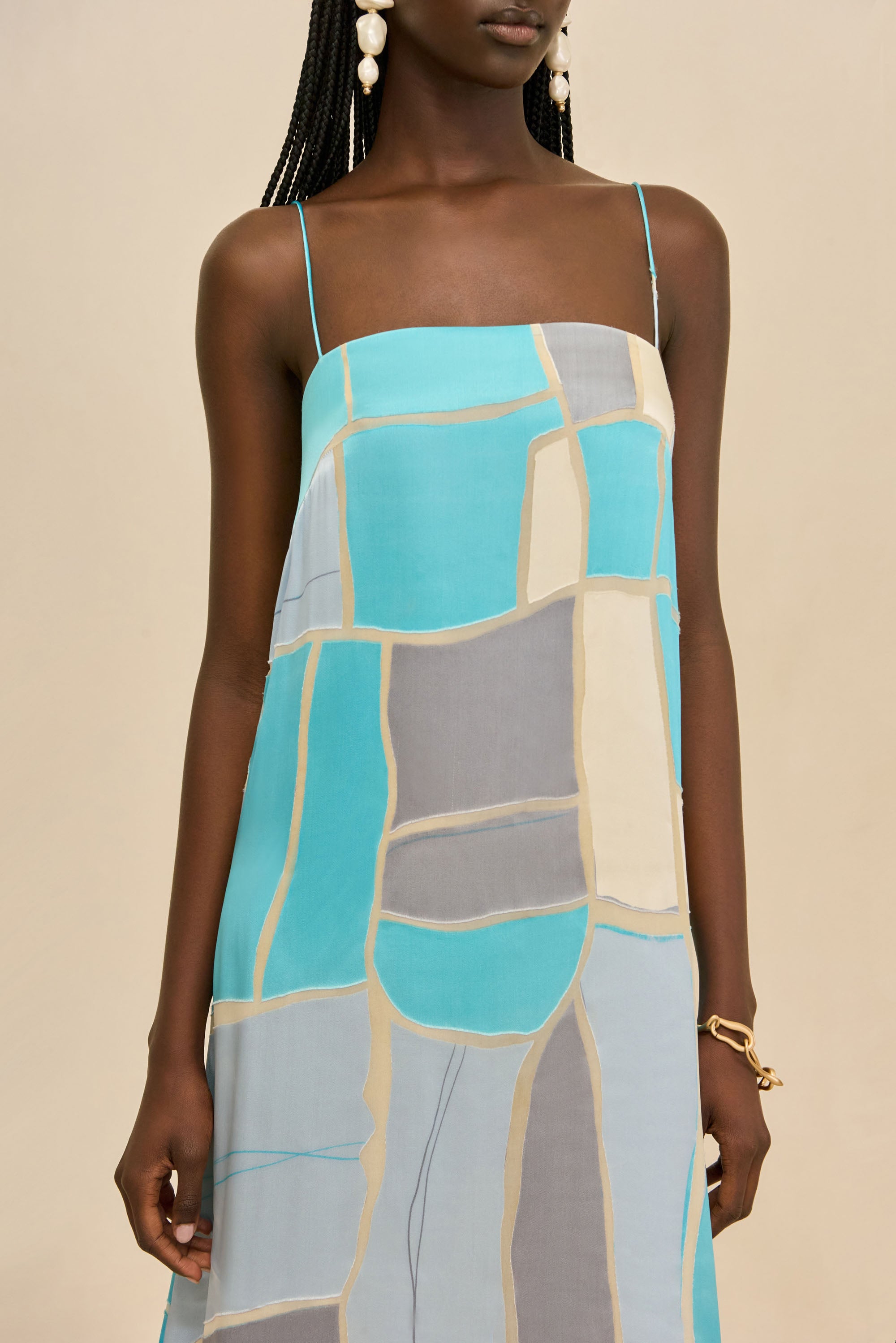 MAXELLA DRESS - COASTAL