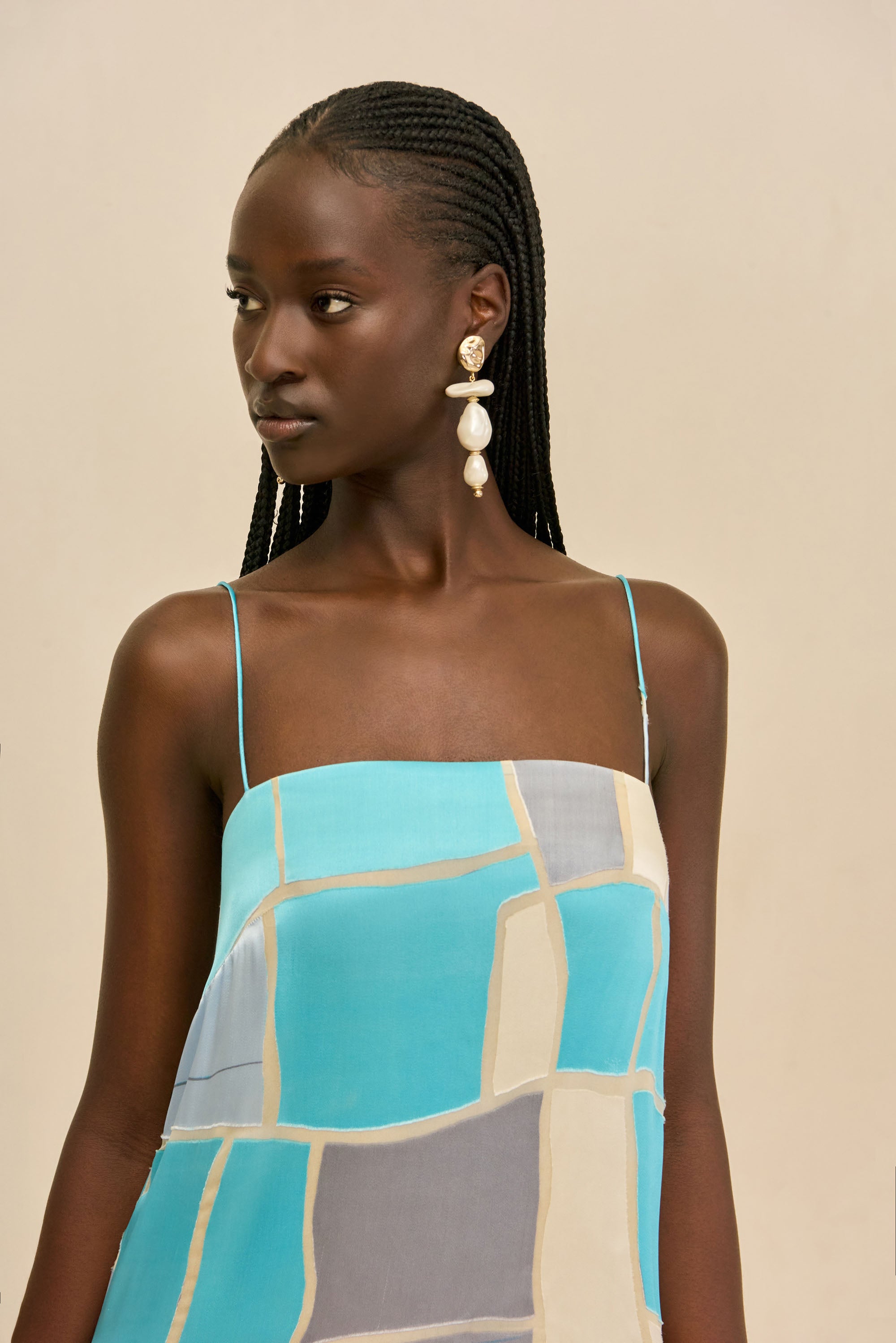 MAXELLA DRESS - COASTAL