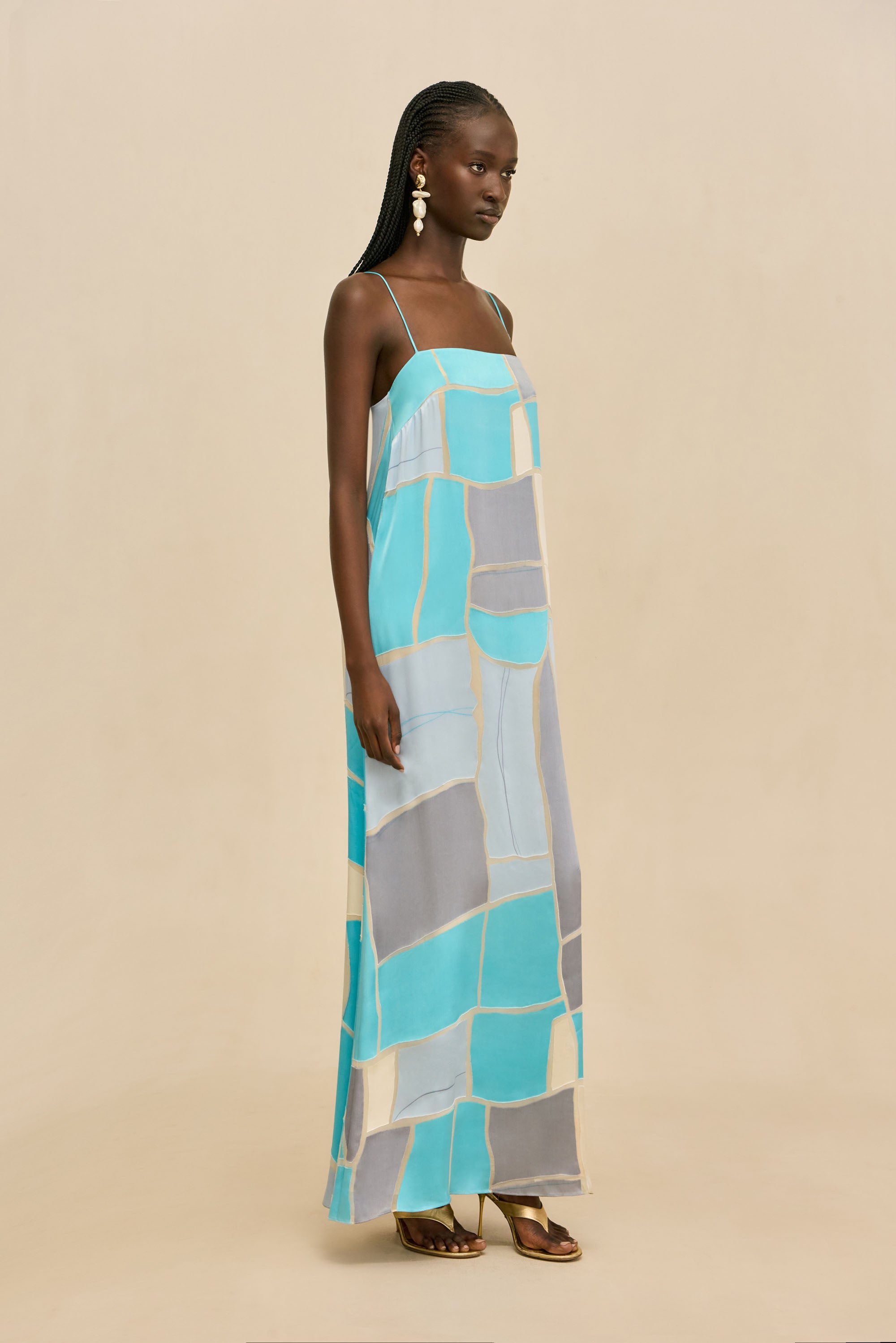 MAXELLA DRESS - COASTAL