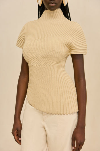 Annemie Knit Top Beach