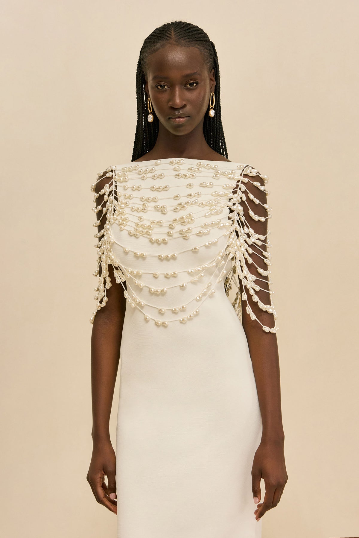 MERI KNIT DRESS - OFF WHITE – CULT GAIA