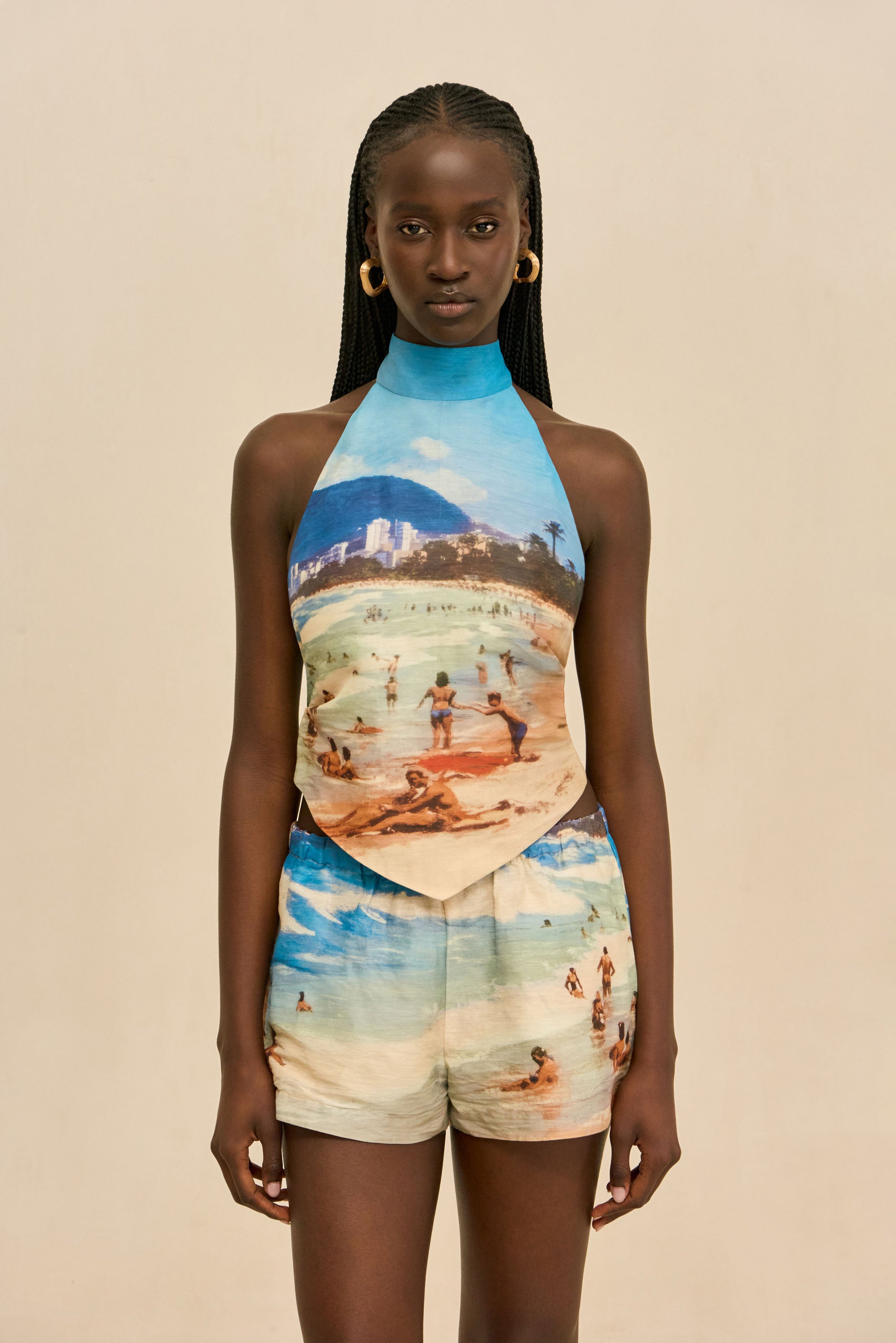 MORI SHORT - RIO BEACH PRINT