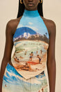 BINA TOP - RIO BEACH PRINT