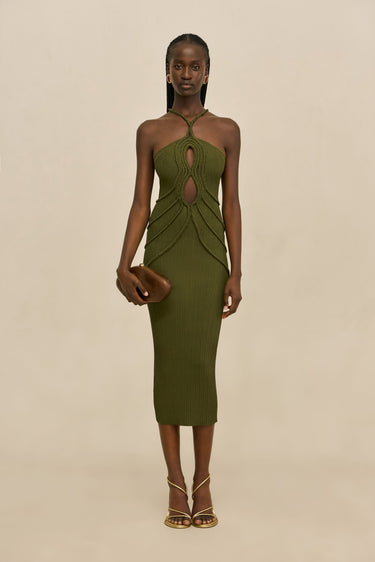 AVERY KNIT DRESS - SERPENT | AVERY KNIT DRESS - SERPENT