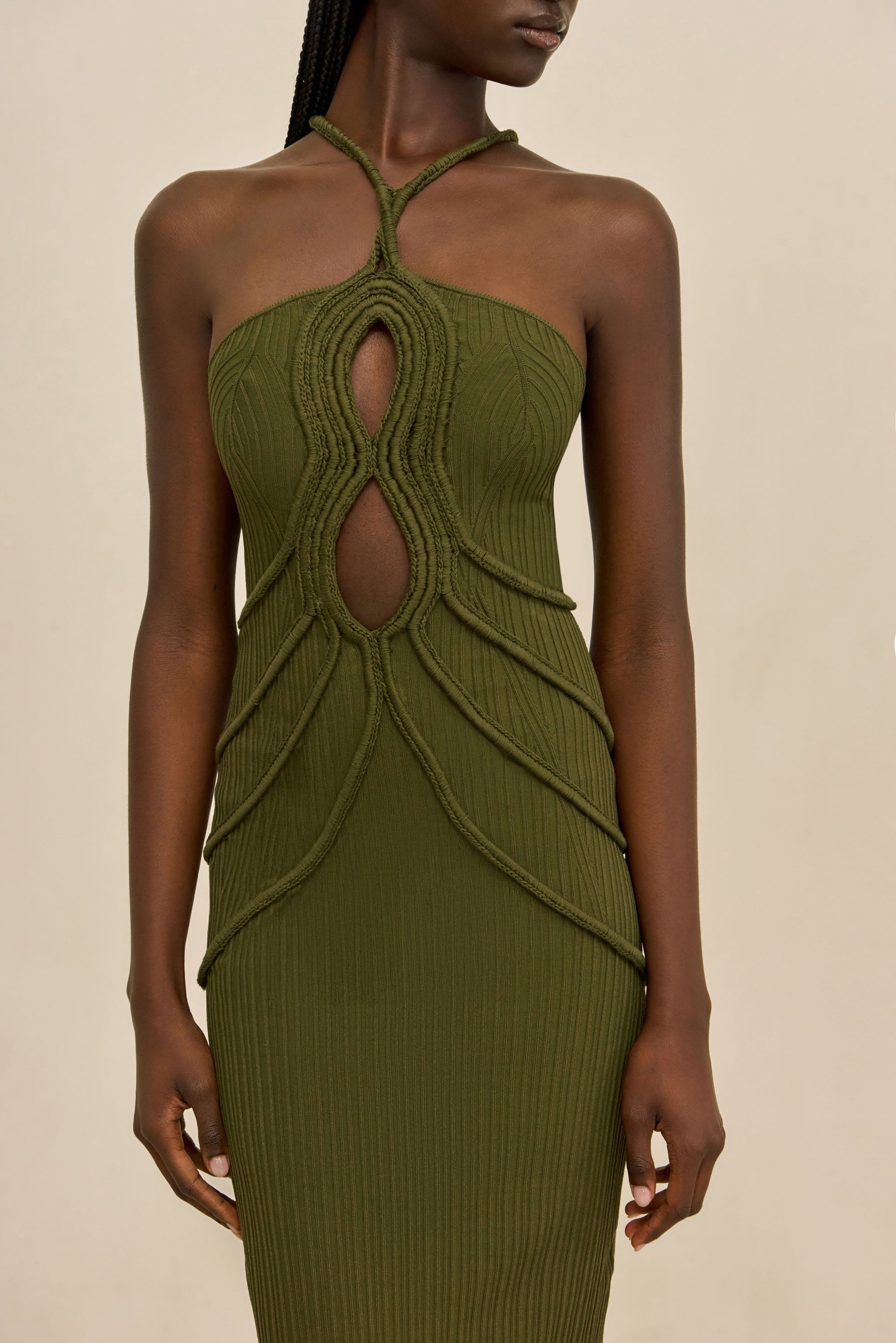 AVERY KNIT DRESS - SERPENT