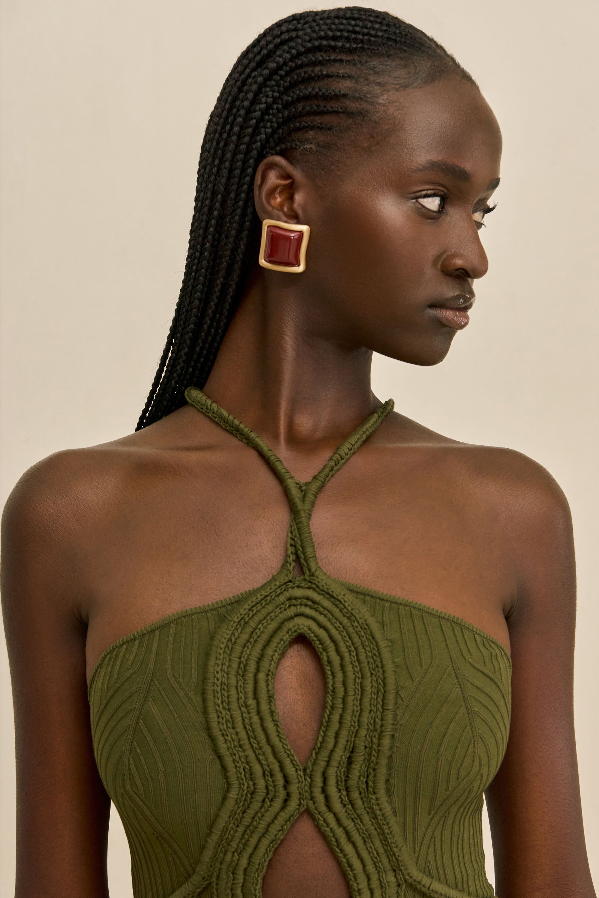 AVERY KNIT DRESS - SERPENT