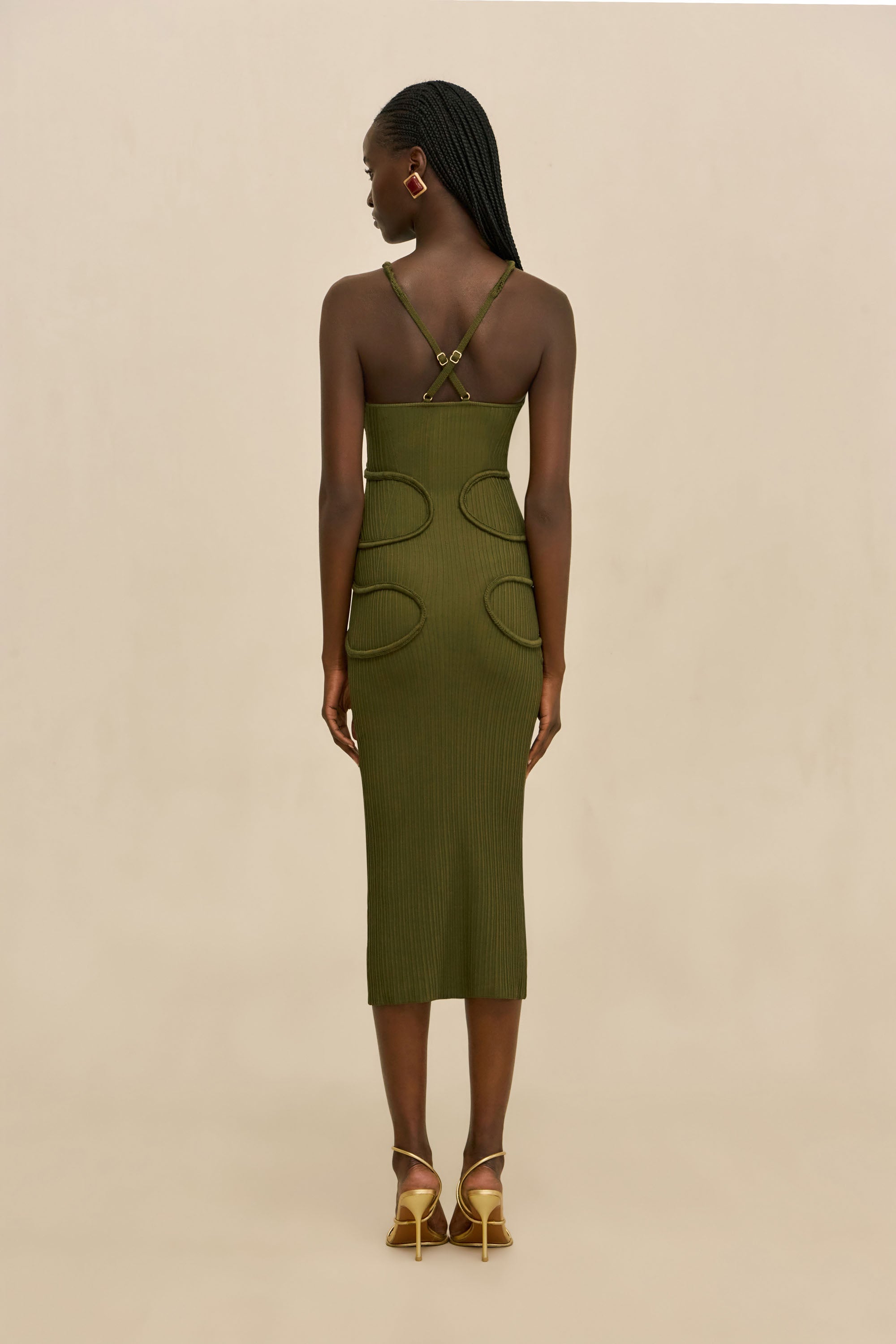 AVERY KNIT DRESS - SERPENT