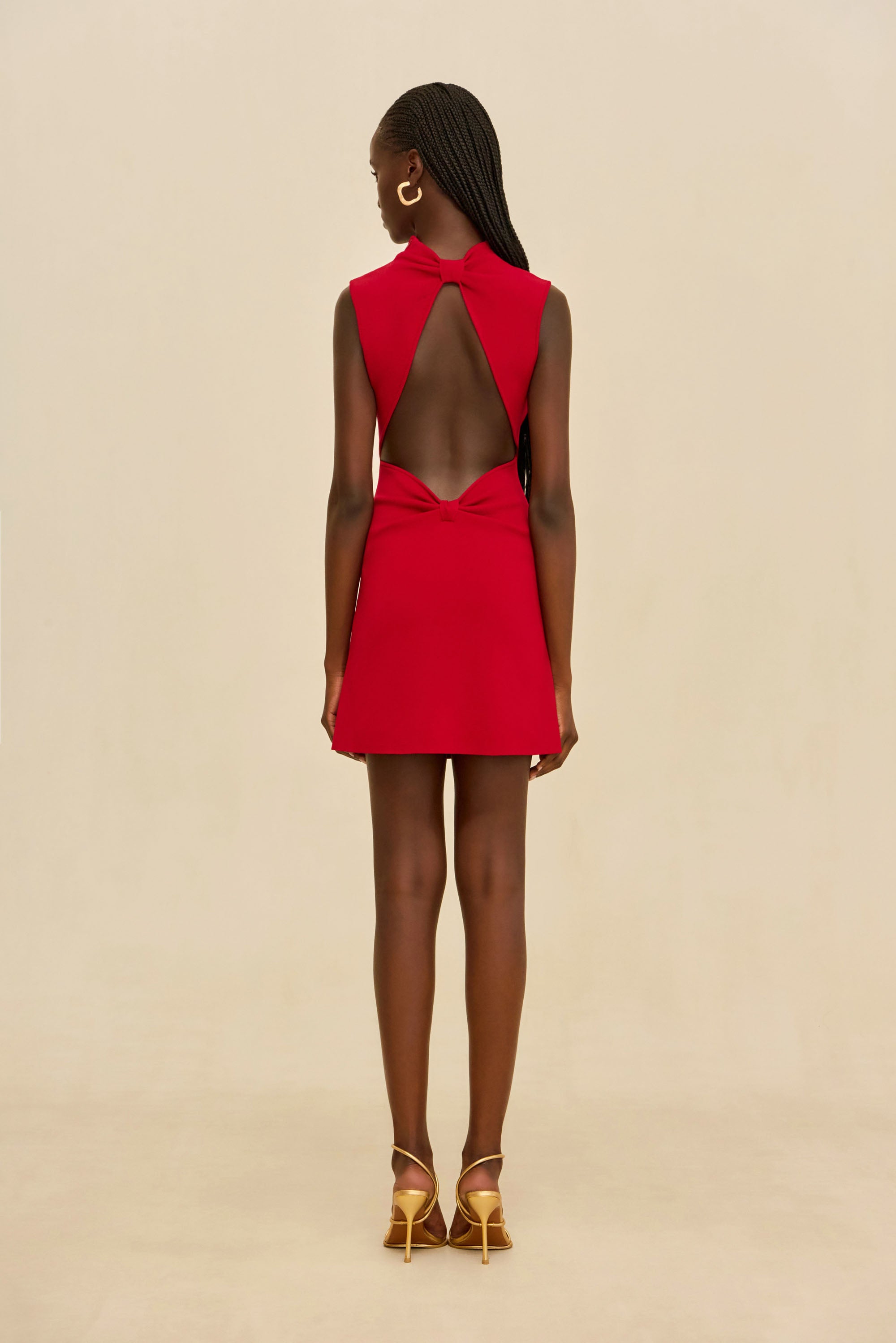 HARLOW KNIT DRESS - MERLOT