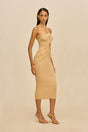 AVERY KNIT DRESS - SAND
