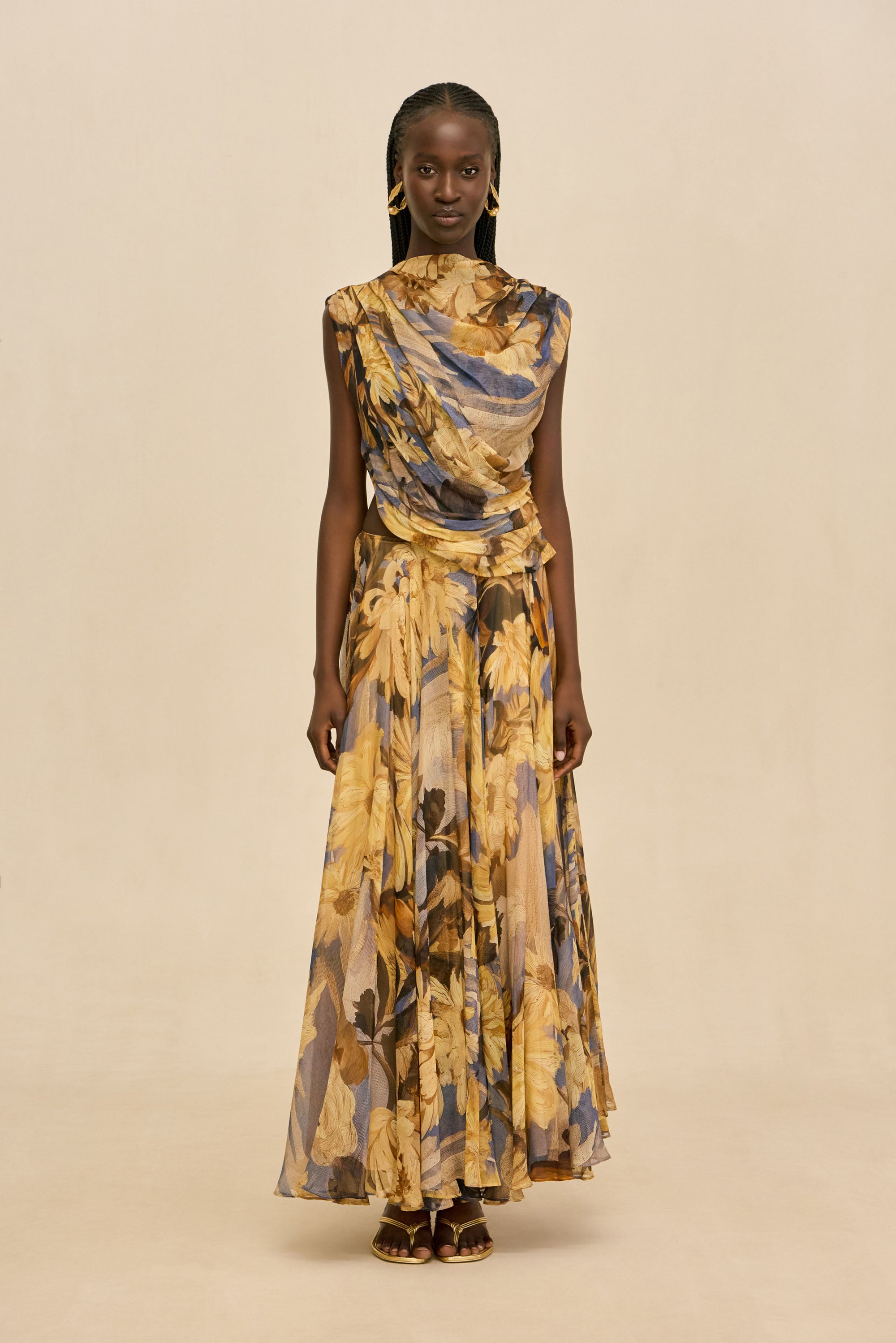 COSMEA SKIRT - WILD DAHLIA