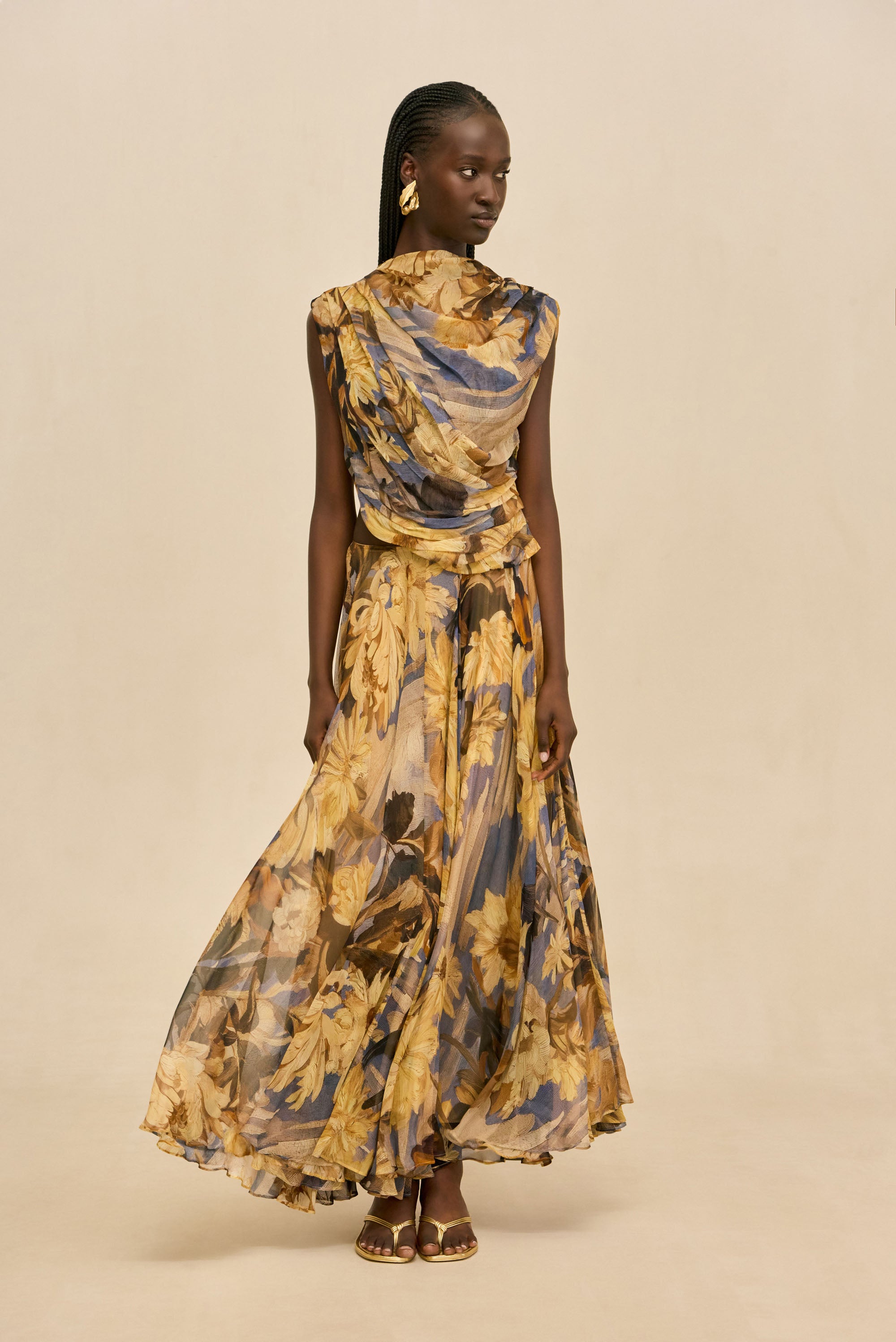 COSMEA SKIRT - WILD DAHLIA