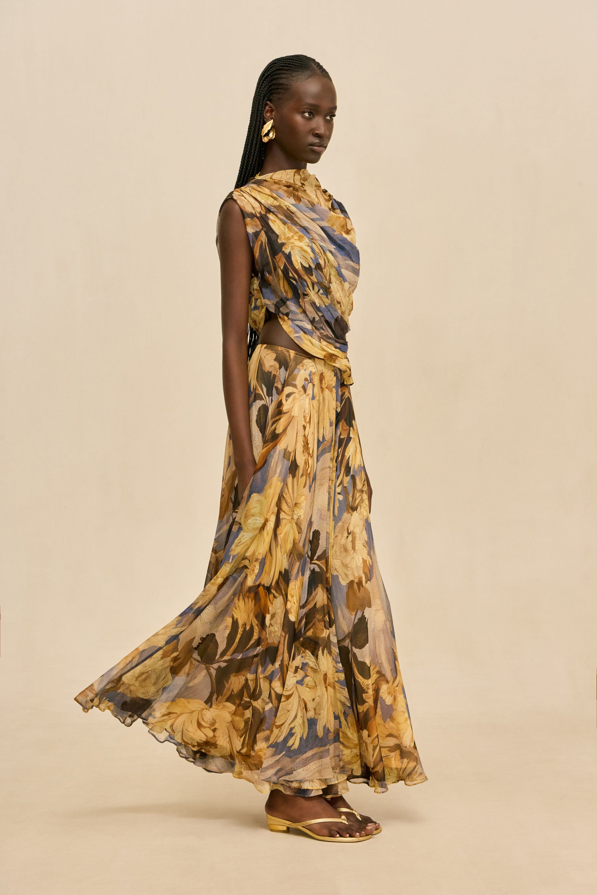 COSMEA SKIRT - WILD DAHLIA