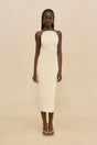 CASSI KNIT DRESS - OFF WHITE