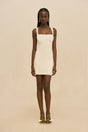 SIAM KNIT DRESS - OFF WHITE