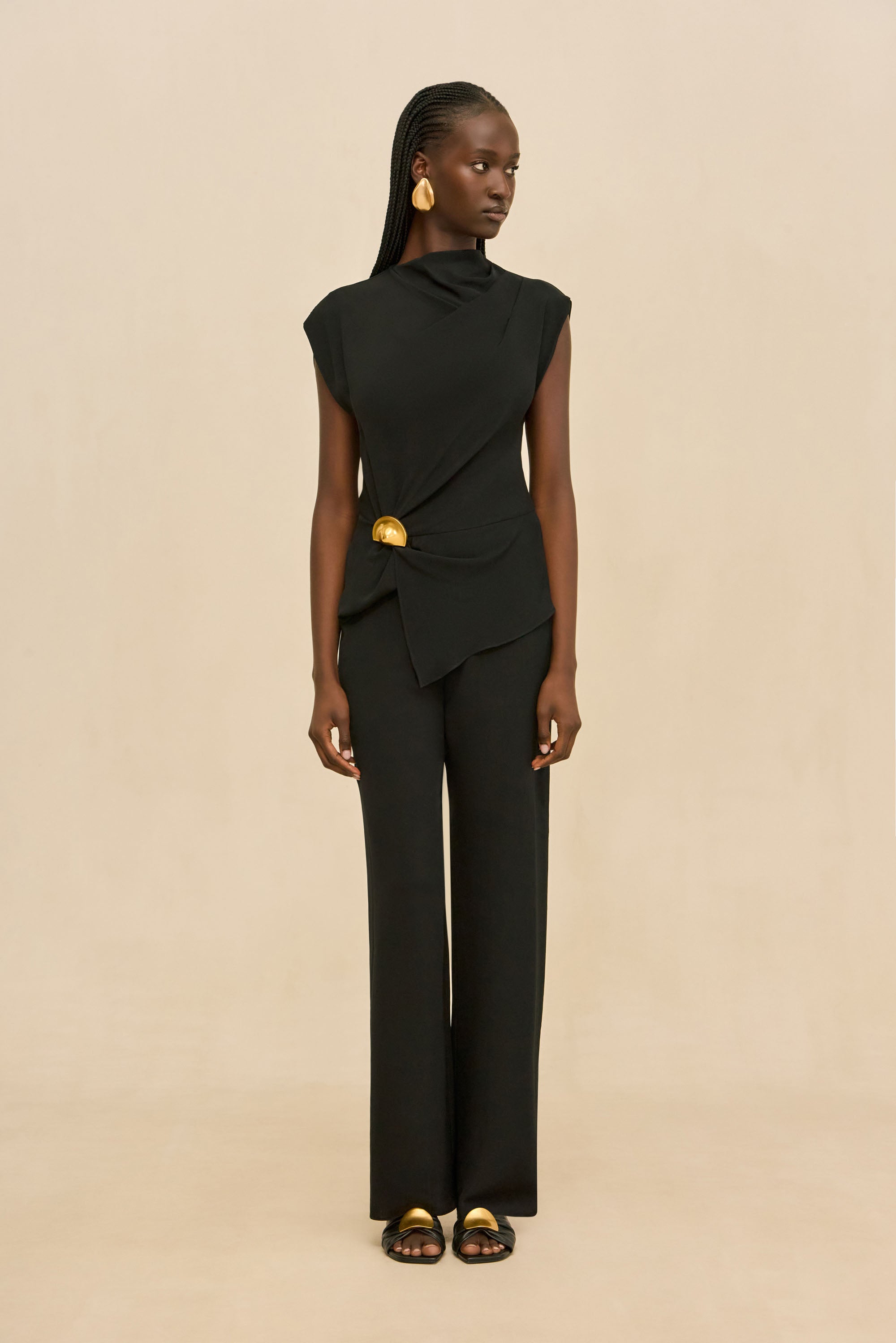 ESMIA TOP - BLACK