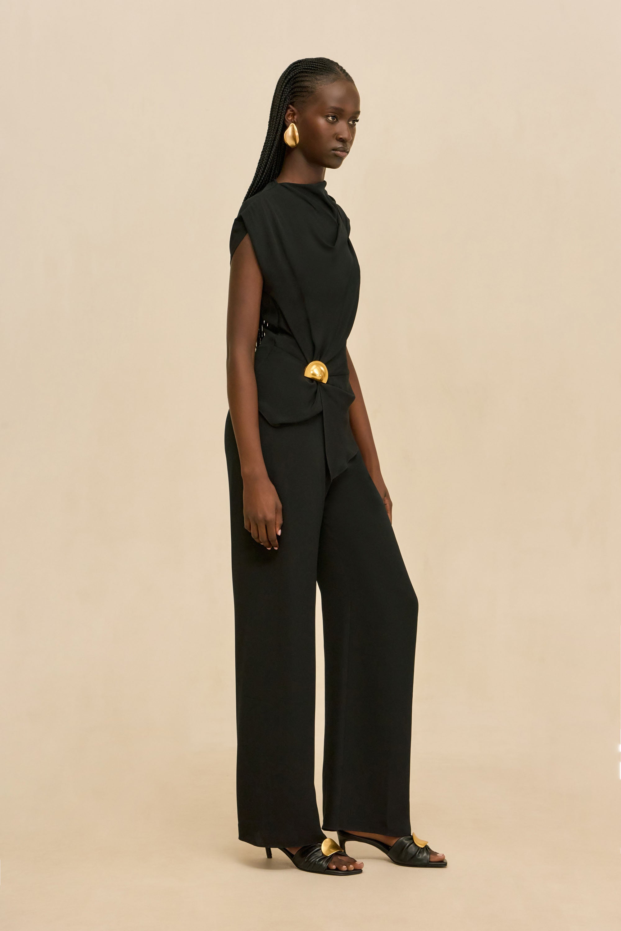 ESMIA TOP - BLACK