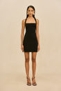 SIAM KNIT DRESS - BLACK