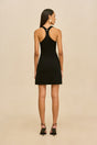 SIAM KNIT DRESS - BLACK