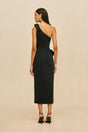 BLENDA KNIT DRESS - BLACK
