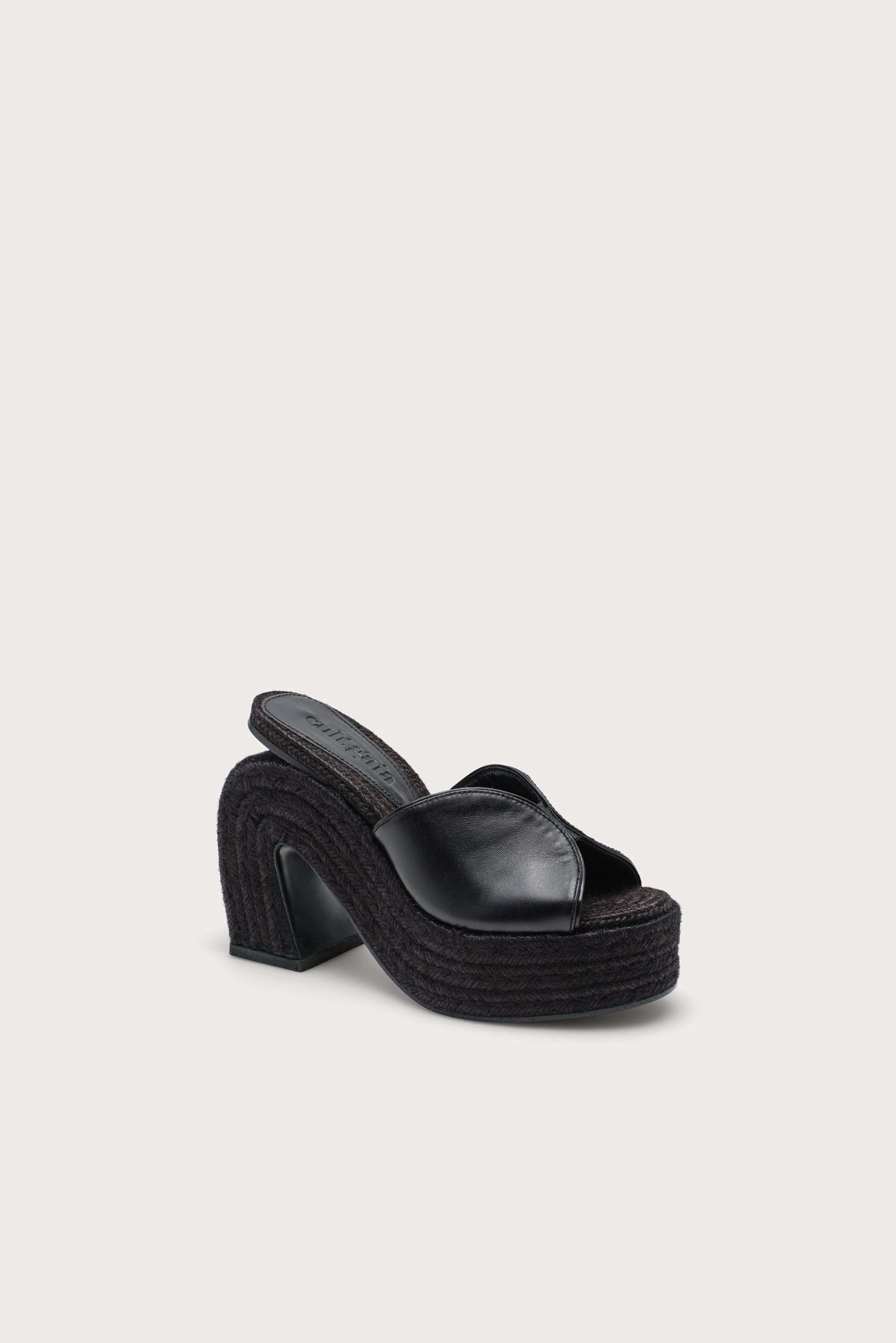 PHOEBE PLATFORM SANDAL - BLACK – CULT GAIA
