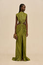 VOSS GOWN - CHIVE