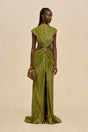VOSS GOWN - CHIVE