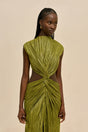 VOSS GOWN - CHIVE