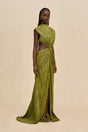 VOSS GOWN - CHIVE