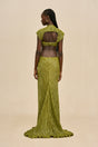 VOSS GOWN - CHIVE