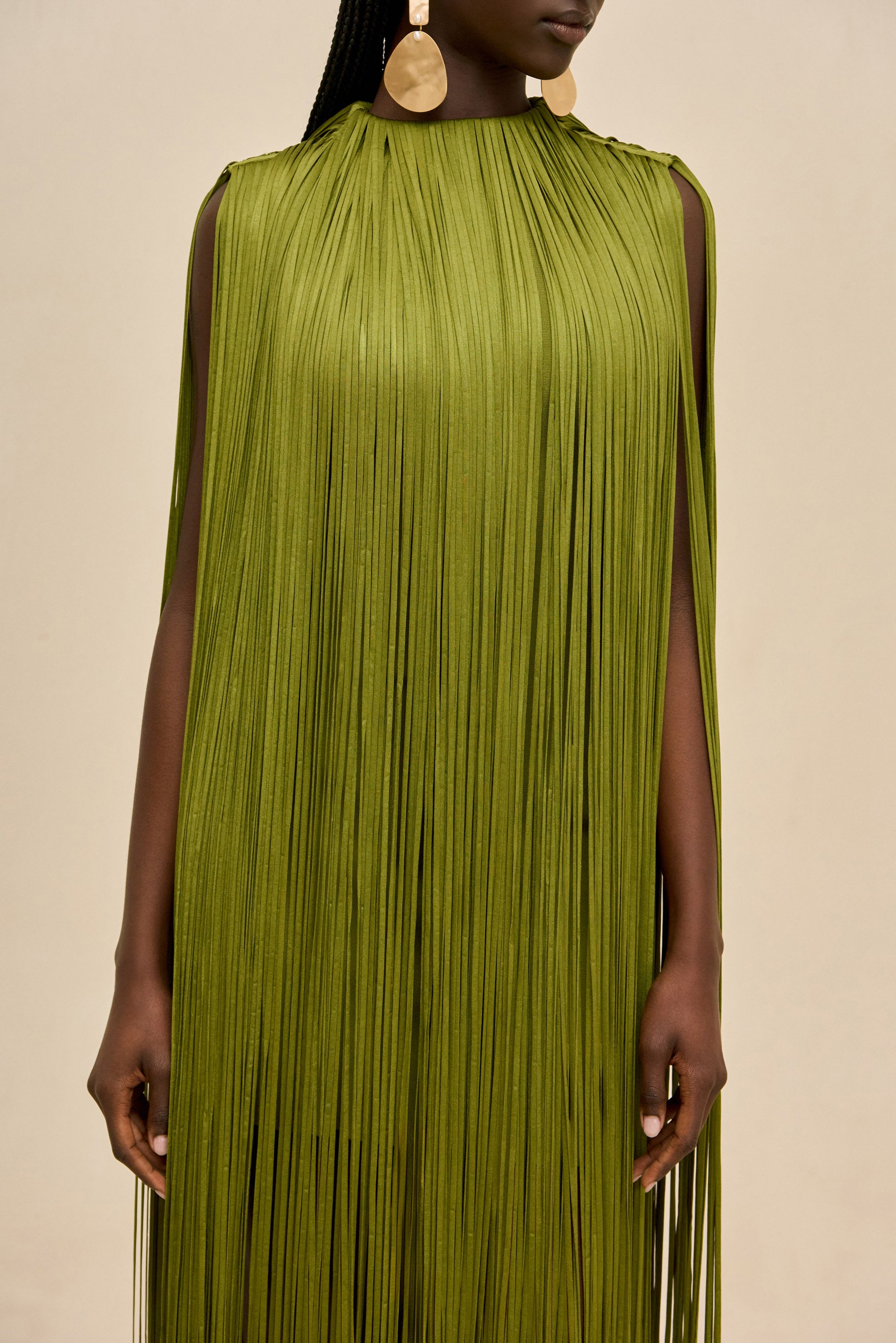 ARIANNA GOWN - CHIVE