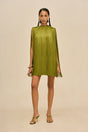 MONICA DRESS - CHIVE