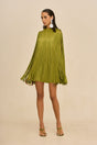 MONICA DRESS - CHIVE