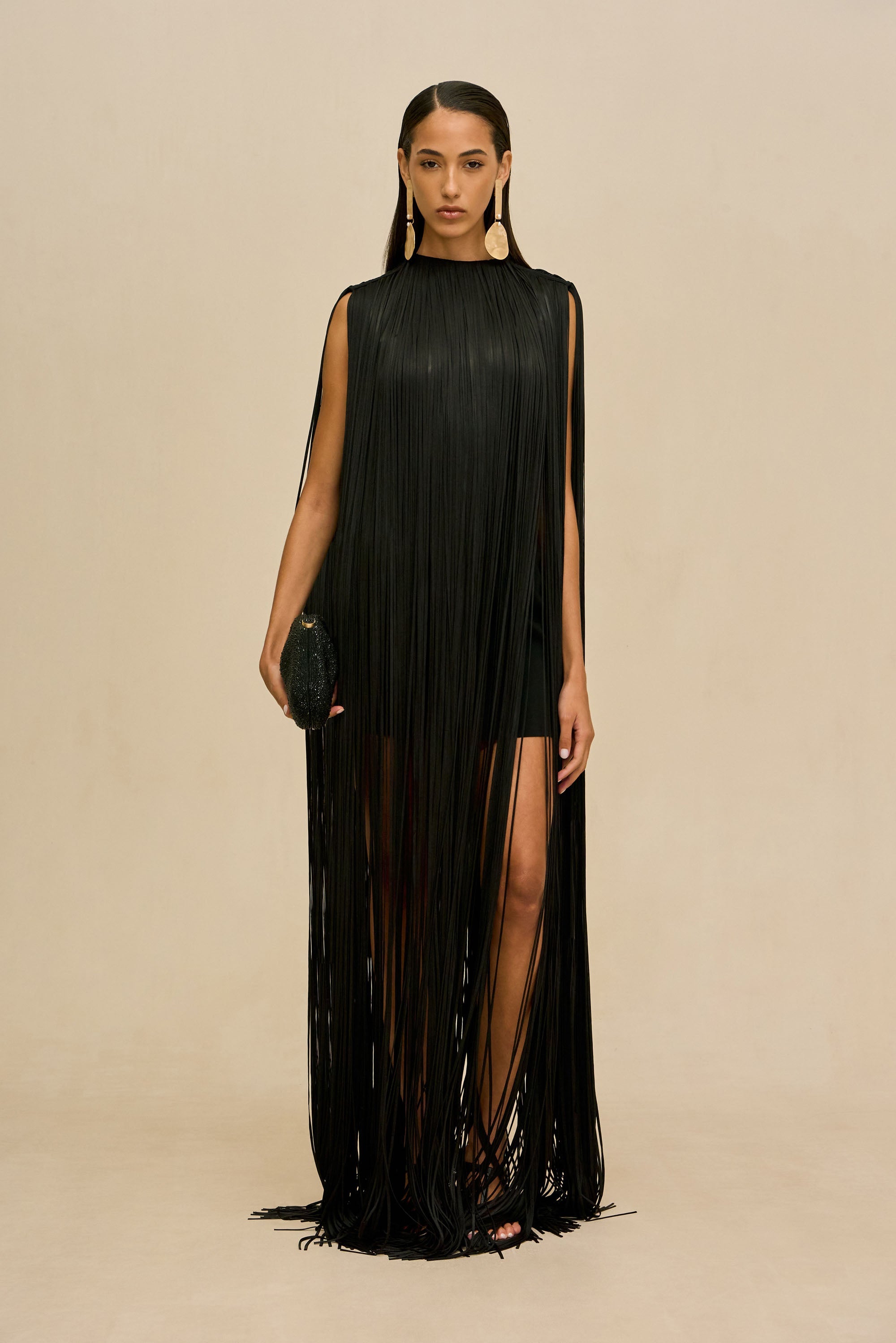 ARIANNA GOWN - BLACK