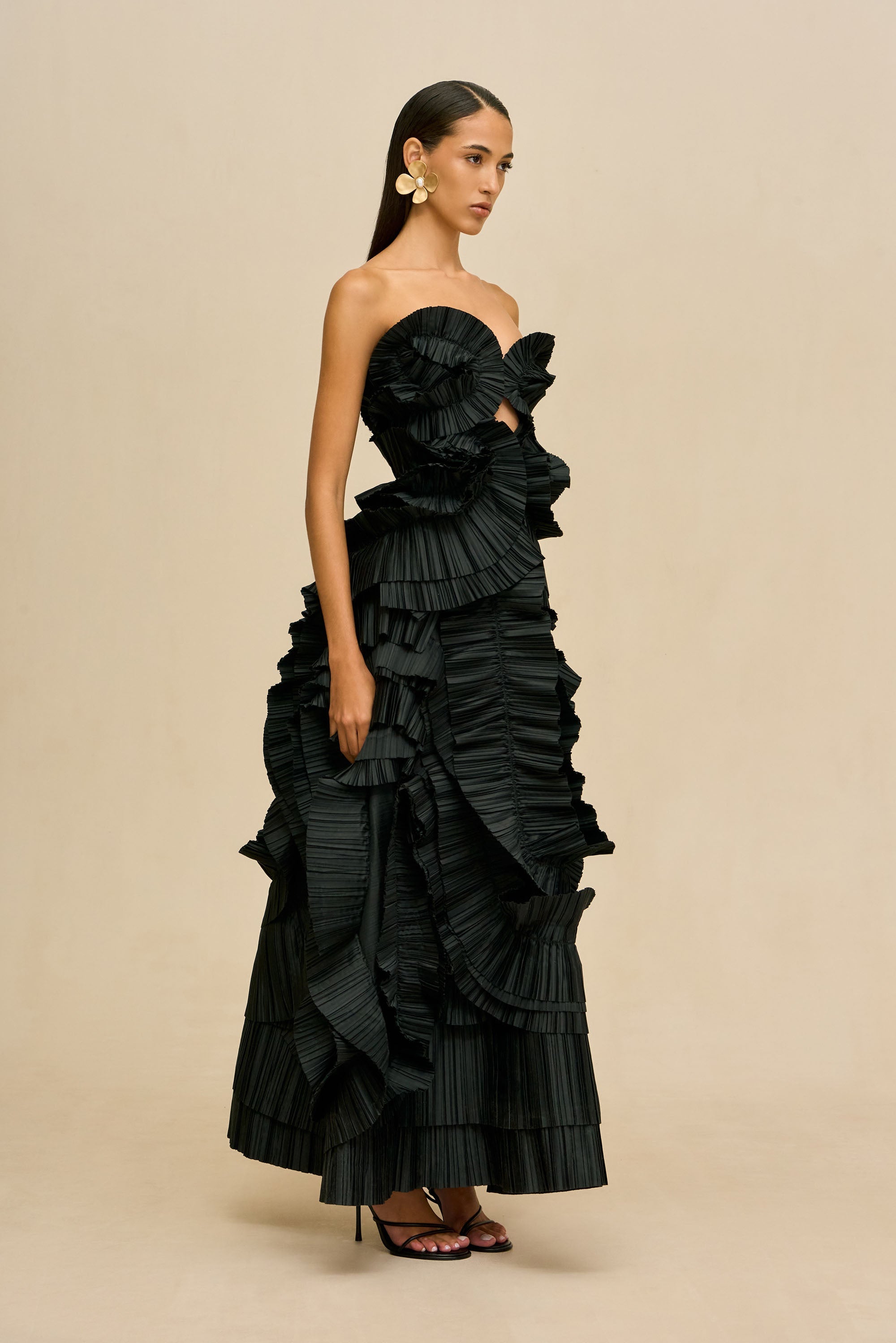 HIVER GOWN - BLACK