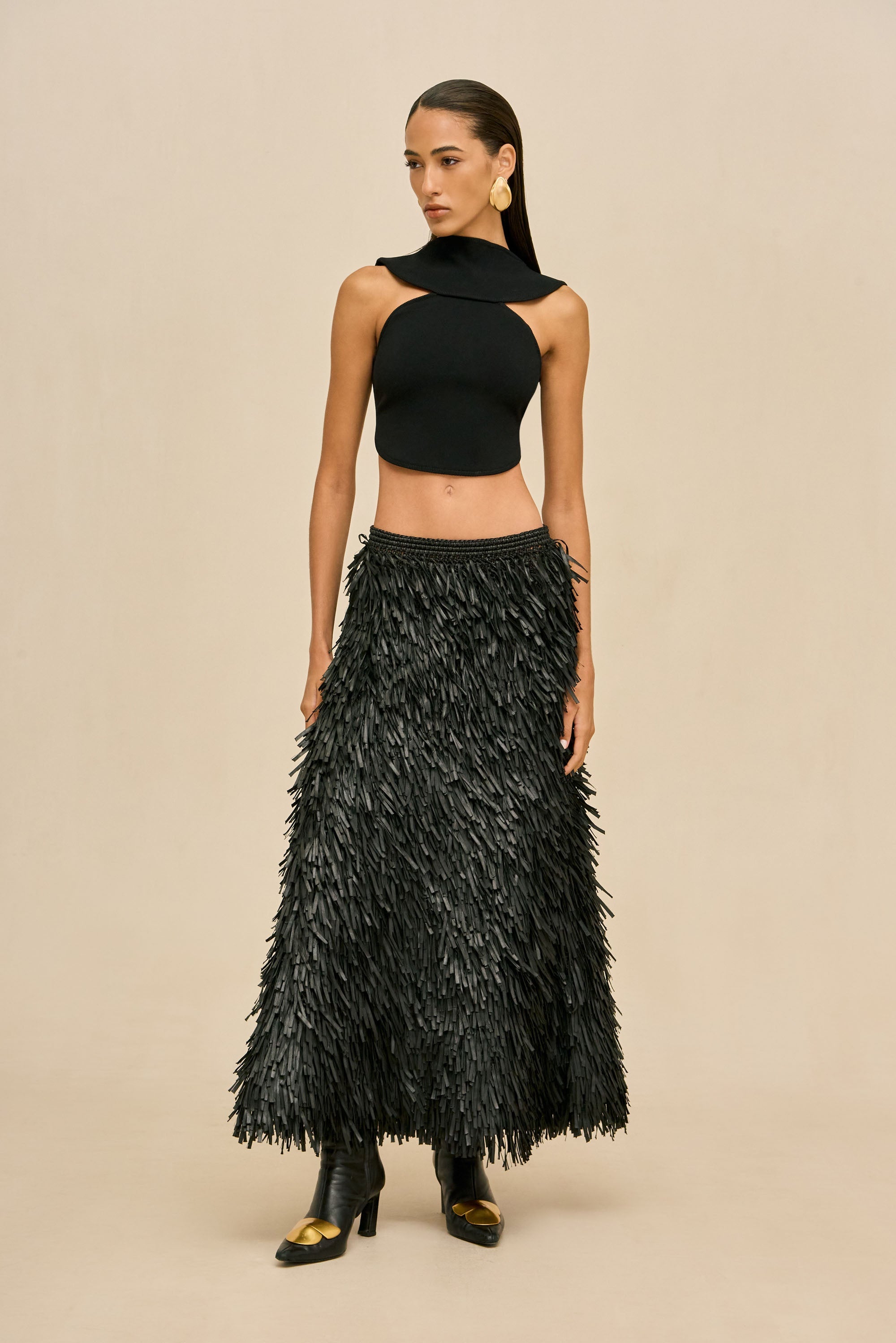 ELOWEN SKIRT - BLACK