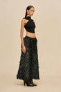 KEVI KNIT TOP - BLACK