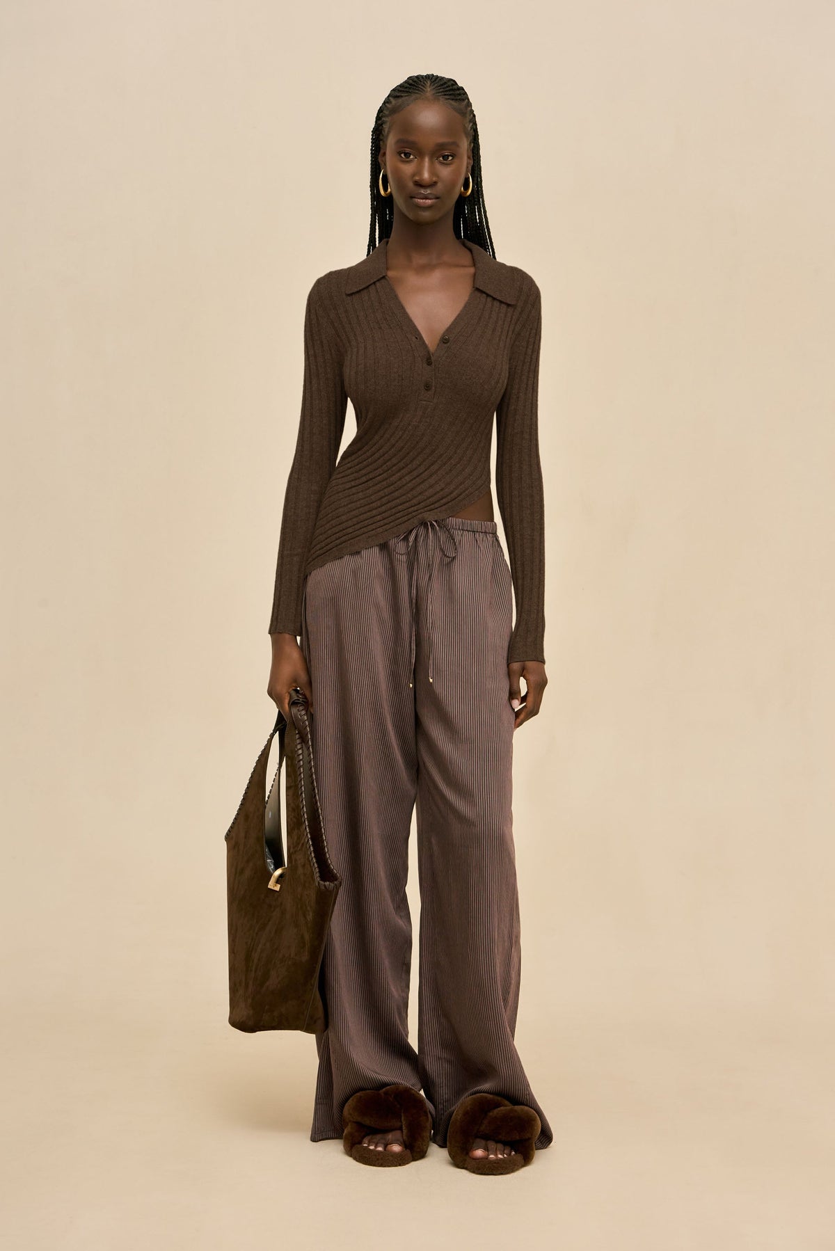 CARYS PANT - WREN STRIPE