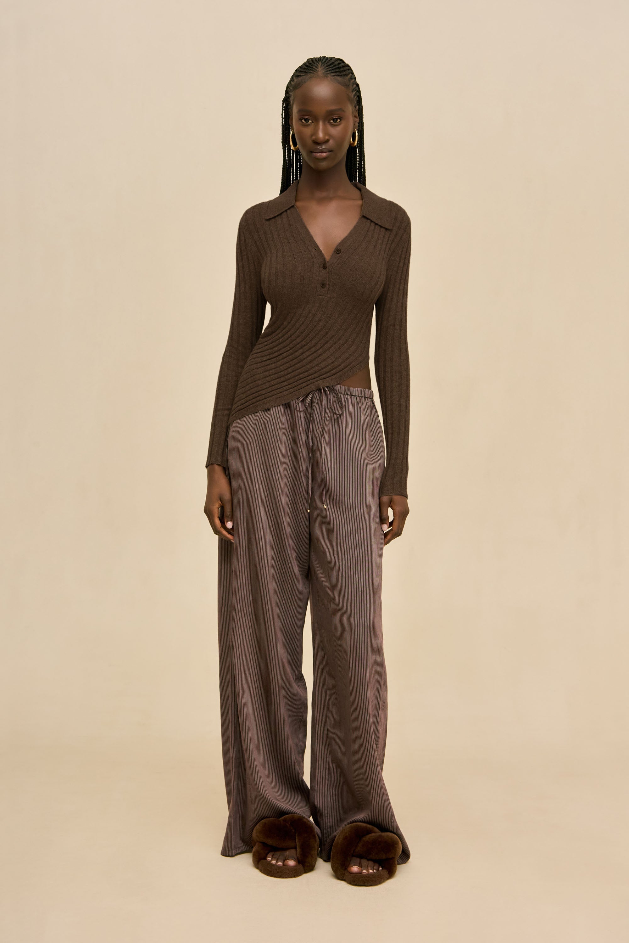 CARYS PANT - WREN STRIPE