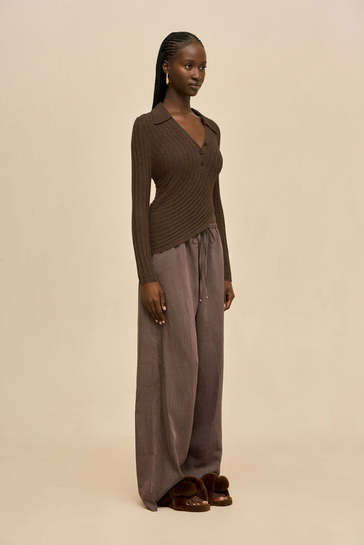 CARYS PANT - WREN STRIPE