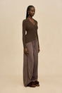 CARYS PANT - WREN STRIPE