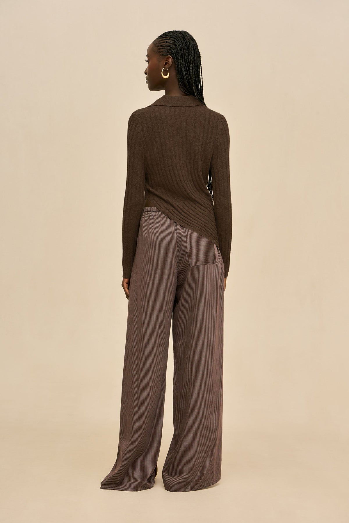 CARYS PANT - WREN STRIPE