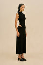 ROMMA KNIT TOP - BLACK