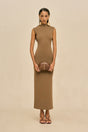 LAGUNA CLUTCH - WALNUT