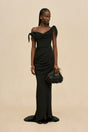 NYSA GOWN - BLACK