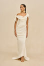 NYSA GOWN - OFF WHITE