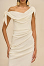 NYSA GOWN - OFF WHITE