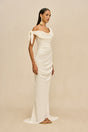 NYSA GOWN - OFF WHITE